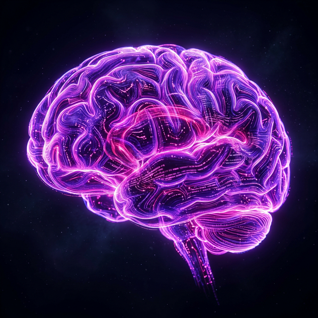 AI Brain abstract